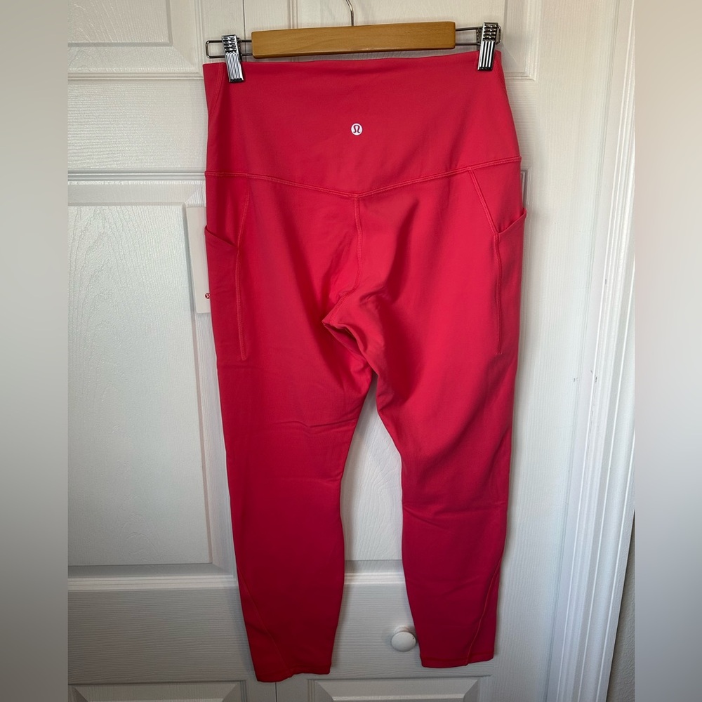 NWT Lululemon Align High-Rise Pant with Pockets 25" Glaze Pink Sz.10 - Picture 5 of 8
